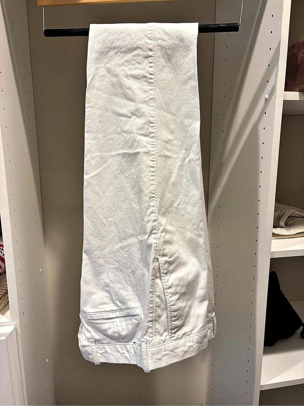 J.Crew Flex Slim Chinos White Waist 34 x 32